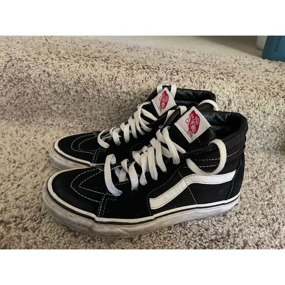 Vans mens 6 womens 7.5 hightops shoes - Picture 1 of 6